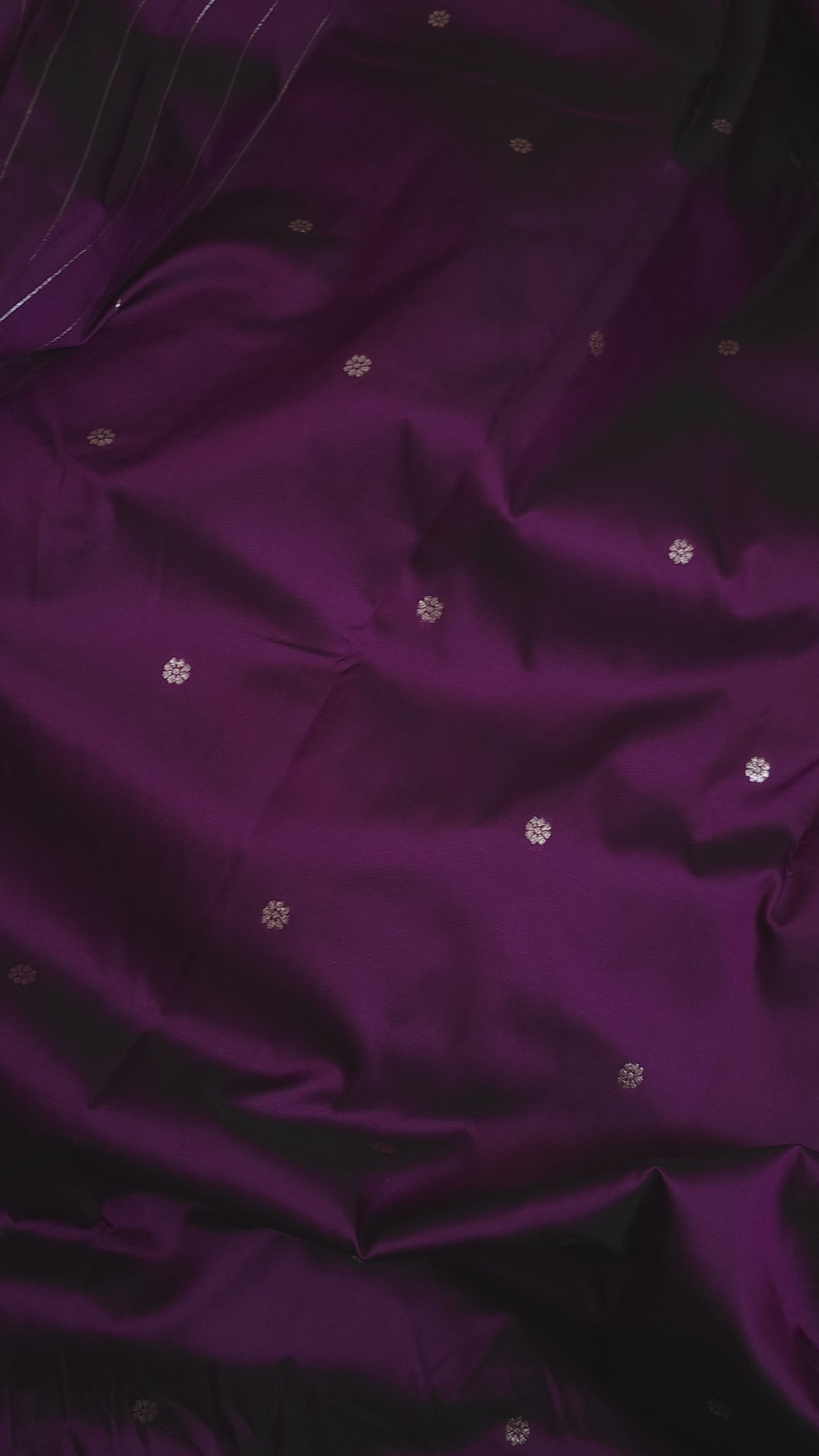 Plum Royale Banarasi Soft Silk