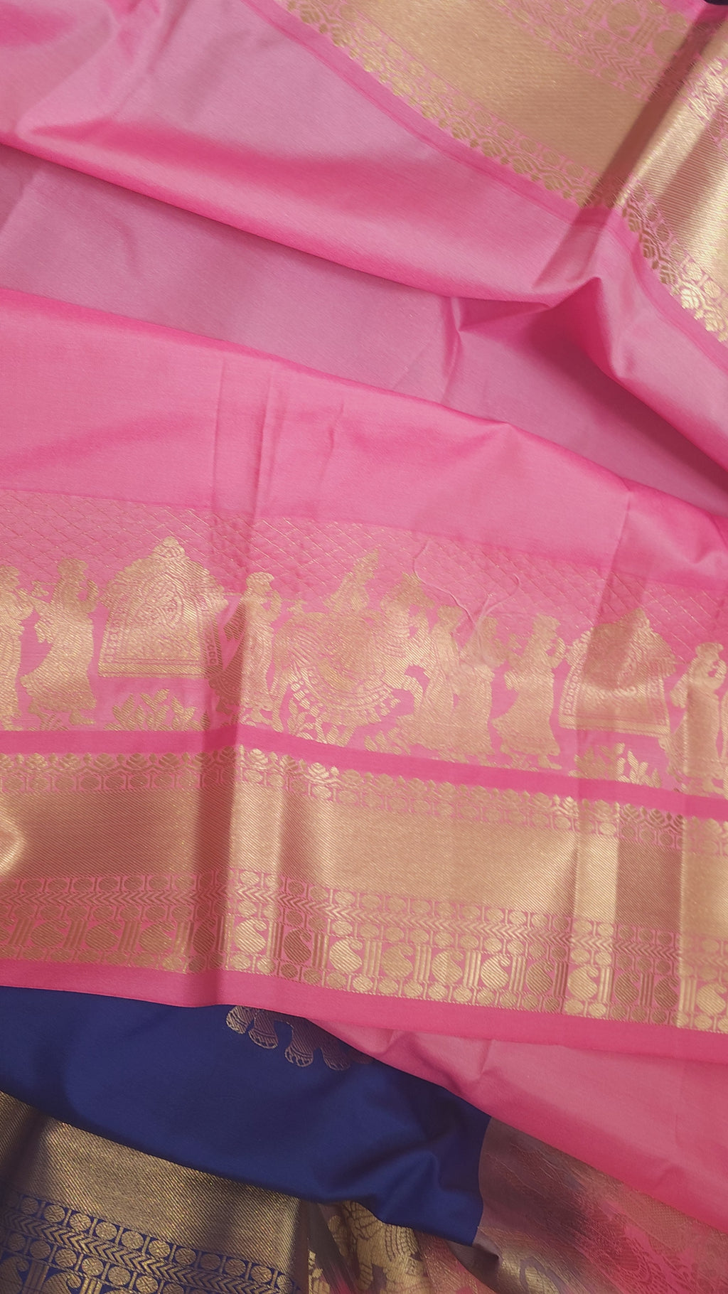 Crown Blue Semi Silk