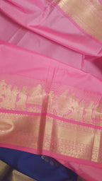 Crown Blue Semi Silk