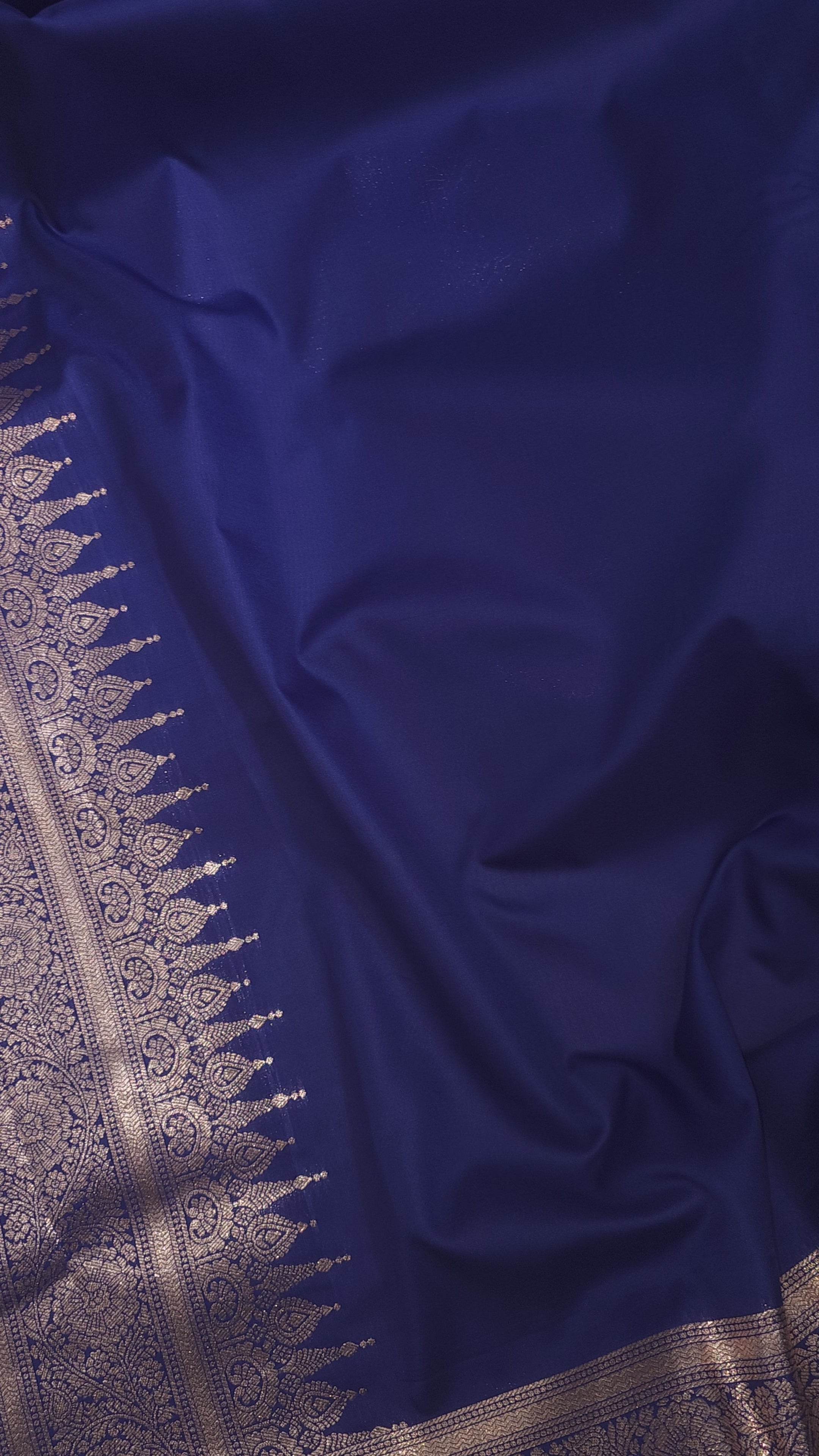 Midnight Blue Soft Silk