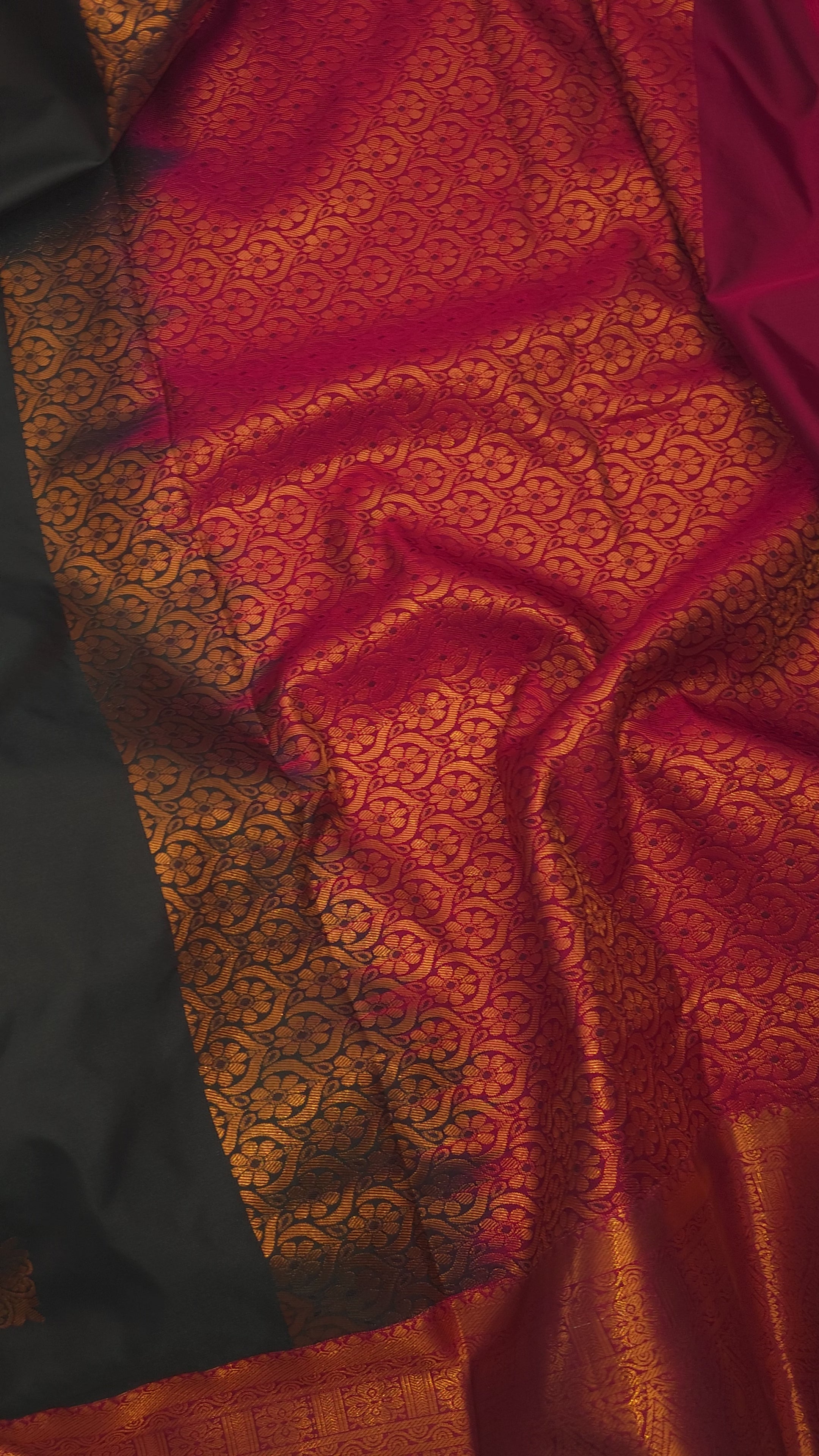 Emerald Heritage Semi Silk