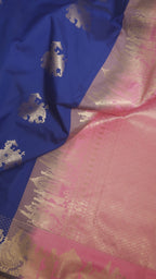 Crown Blue Semi Silk