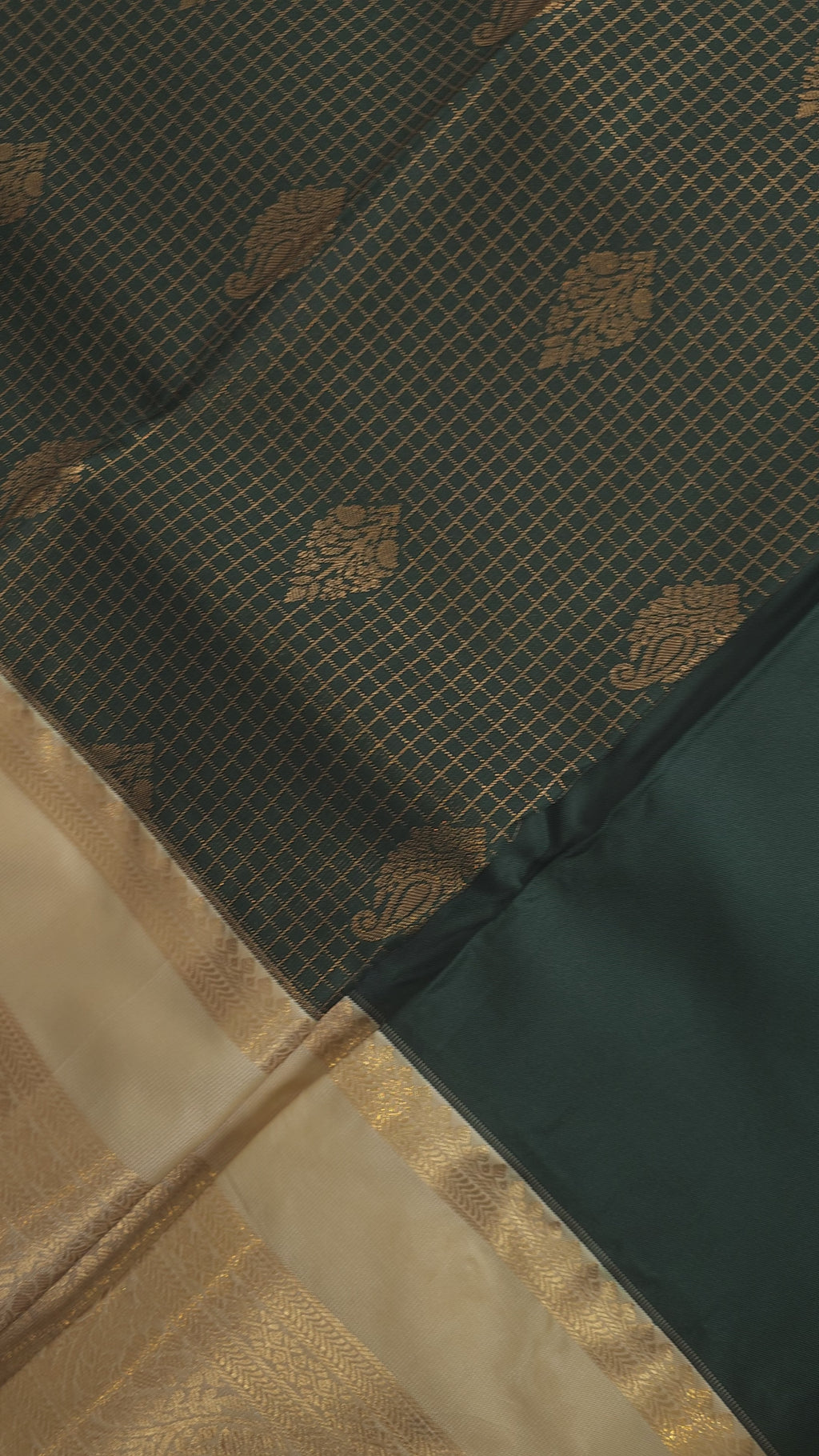 Emerald Green Soft Silk