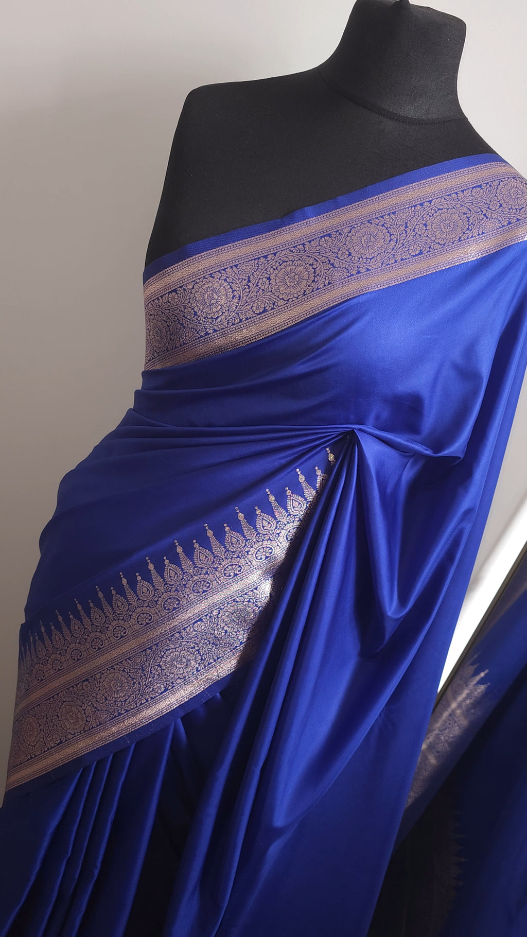 Midnight Blue Soft Silk
