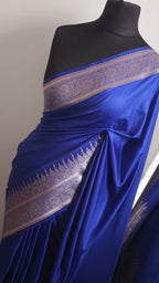 Midnight Blue Soft Silk