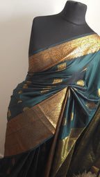 Golden Emerald Semi Silk