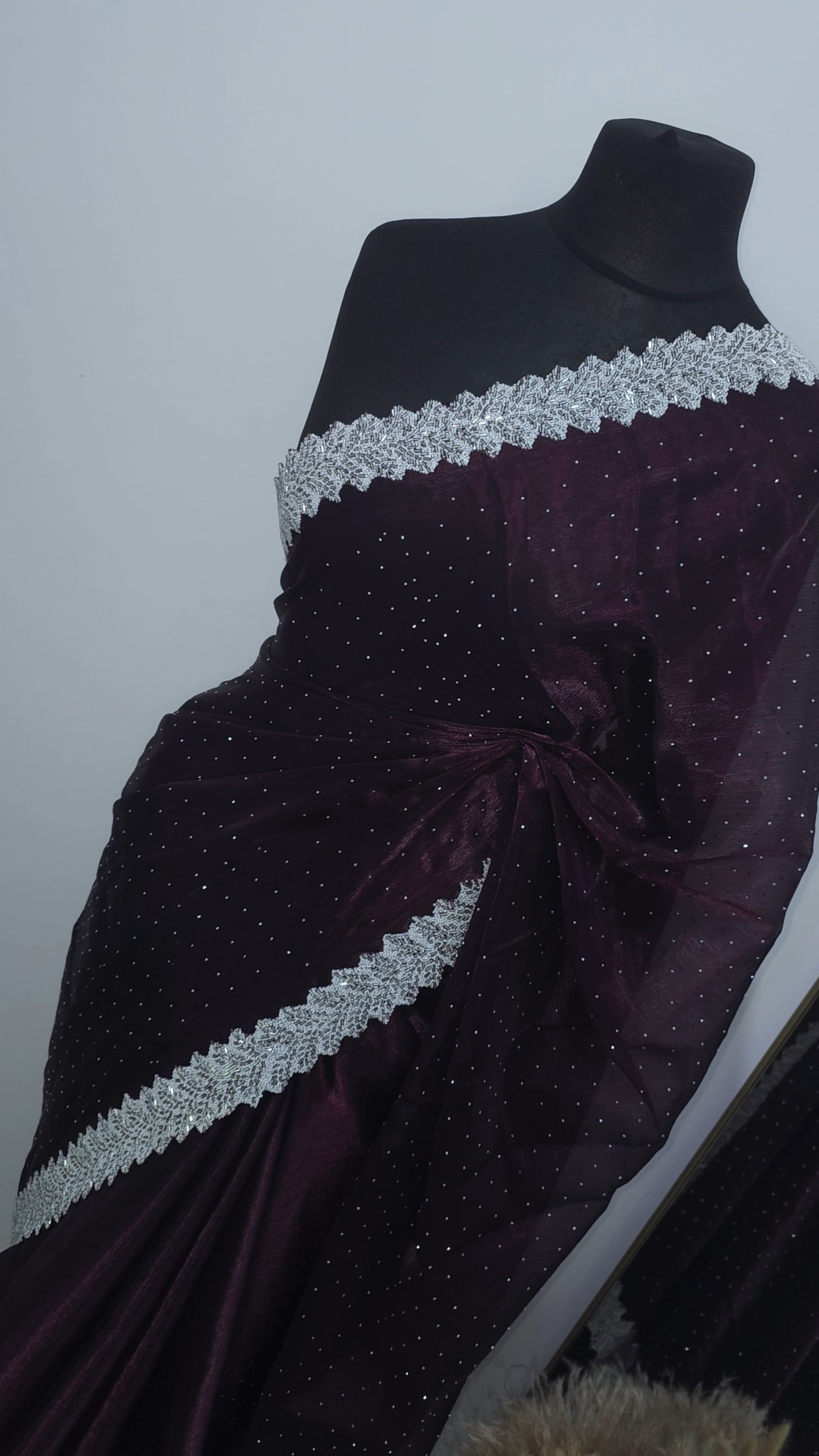 Mulberry Twilight Chiffon
