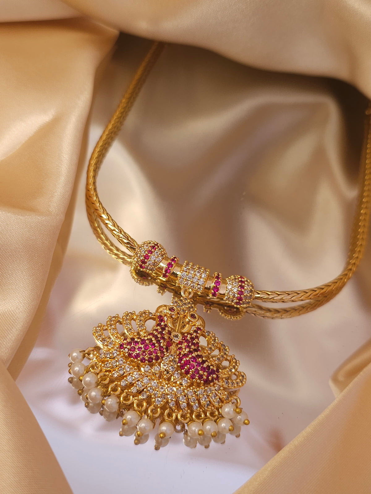 Peacock Grace Necklace
