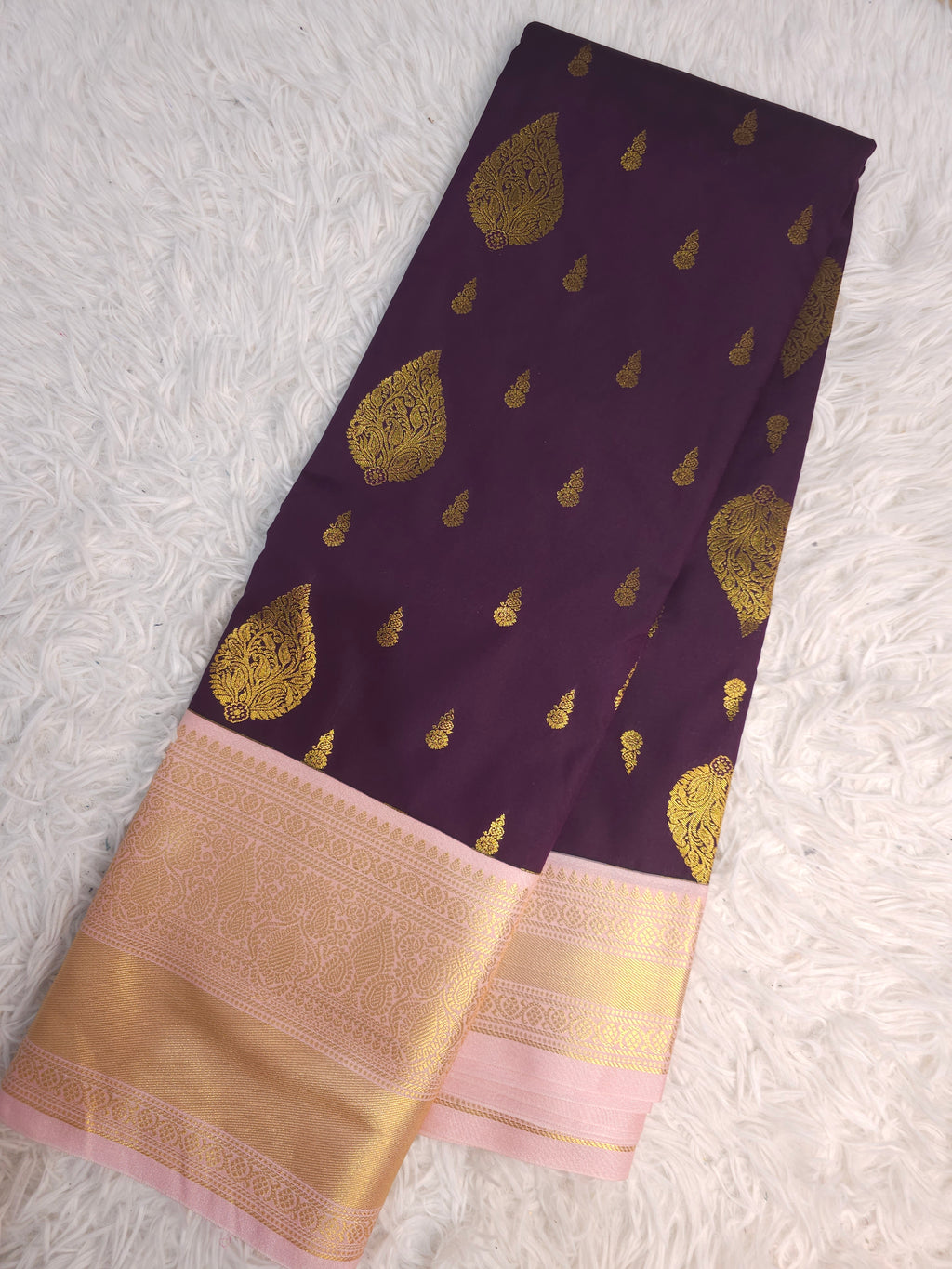 Deep Plum Soft Silk