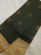 Emerald Green Soft Silk