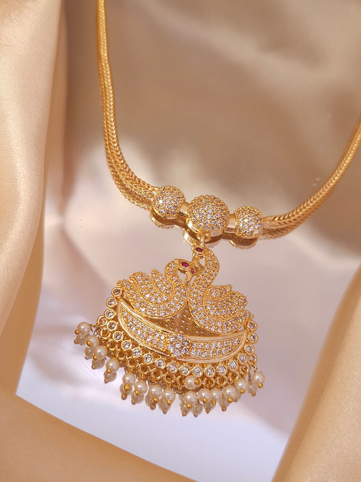 Royal Swan Necklace