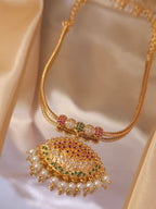 Ruby Bloom Necklace