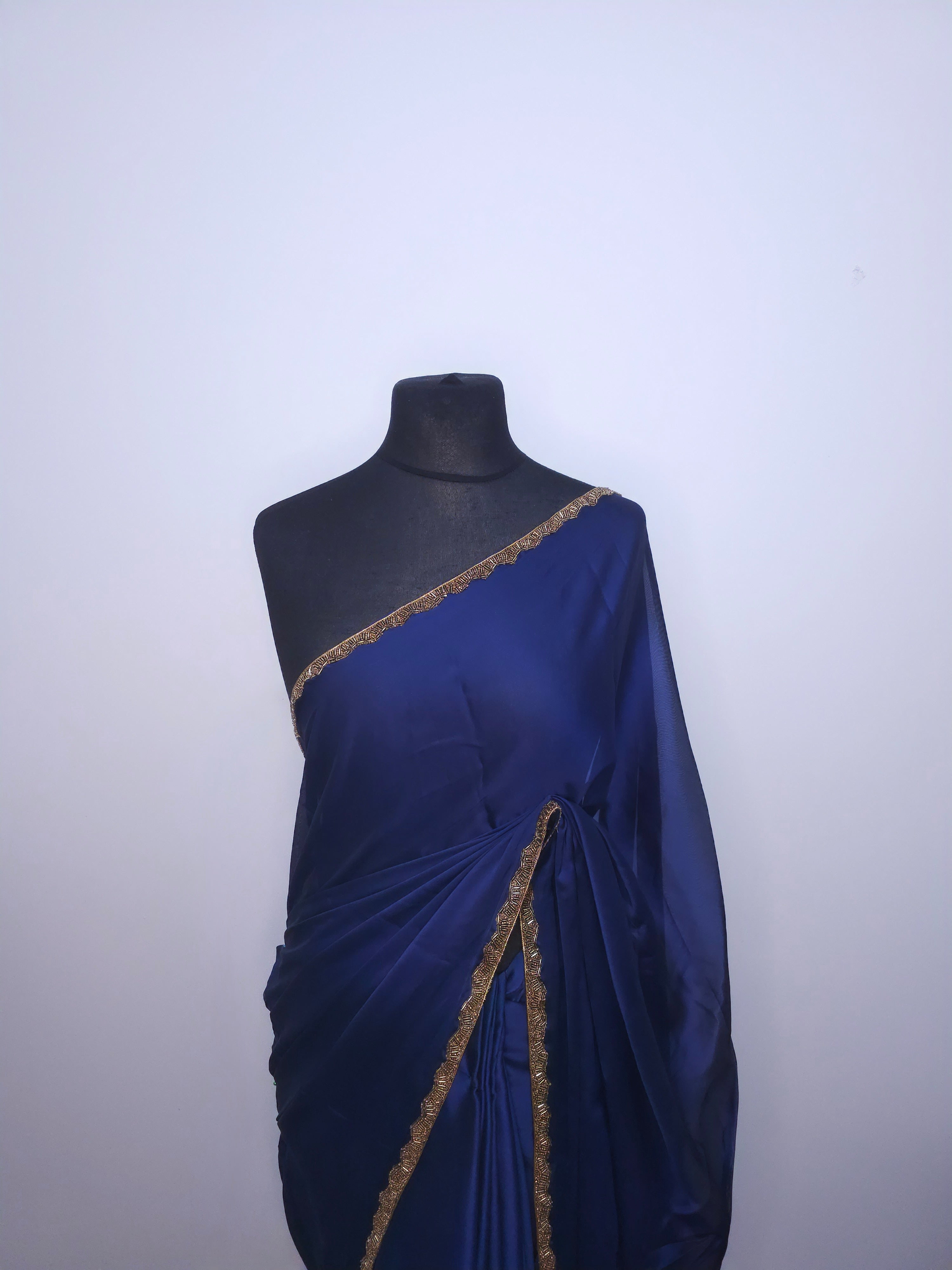 Bottle Green Fendy Silk