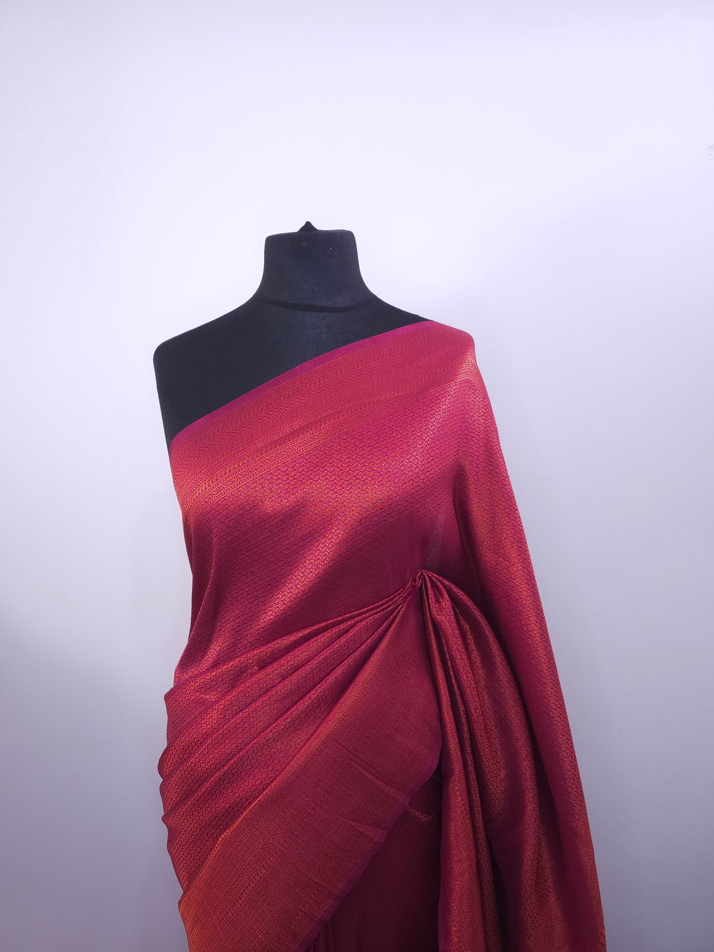 Wine Softy Silk Saree